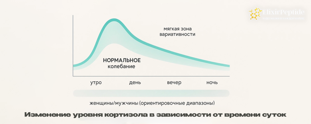 Изменение уровня кортизола в зависимости от времени суток.png Изменение уровня кортизола в зависимости от времени суток.png