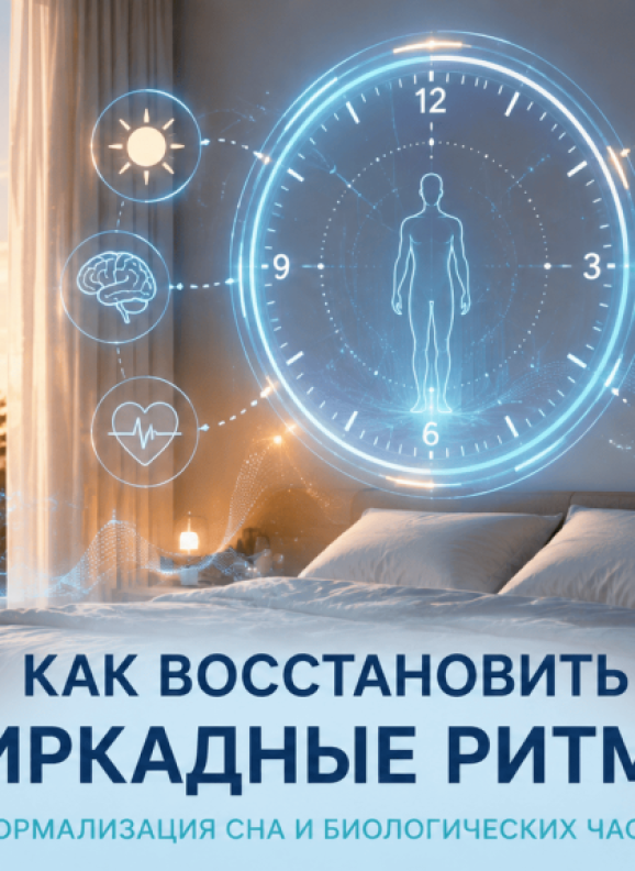 Как восстановить циркадные ритмы и нормализовать сон
